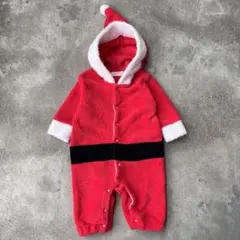 もこもこ サンタクロース 着ぐるみ ロンパース カバーオール