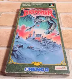 し*ん様 ドラッケン　スーパーファミコン　ソフト　動作確認済　箱付き　説明書付き