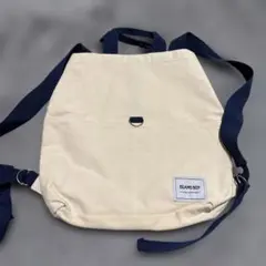 BEAMS BOY トート型リュック アイボリーのサムネイル