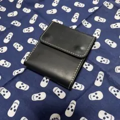 ハーフウォレット 熊革 ハンドメイド 手縫い - メルカリ