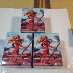 シン・エヴァンゲリオン劇場版　アスカ フィギュア３個セット