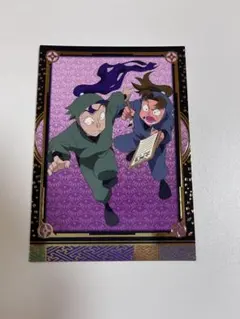 忍たま乱太郎 全員出動の段 特別絵巻 其の五 立花仙蔵 小松田秀作 カード