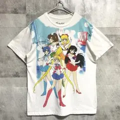 【公式】セーラームーン Tシャツ オフィシャルTシャツ ホワイト Lsize