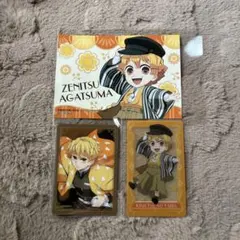 鬼滅の刃 我妻善逸 ブロマイド メモリアルクリアカード 箔押しランダムカード
