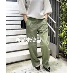 美品✨SpickandSpan ルーズベイカーパンツ カーキ 36 - メルカリ