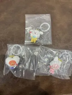 BT21 めじるしアクセサリーエンジェル cooky・Tata・Chimmy