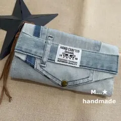 デニムリメイク 長財布୨୧ - メルカリ