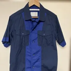 White Mountaineering バイカラー 半袖シャツのサムネイル