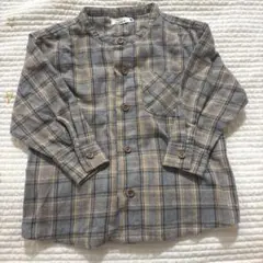 ペアマノン　チェック柄シャツ　100