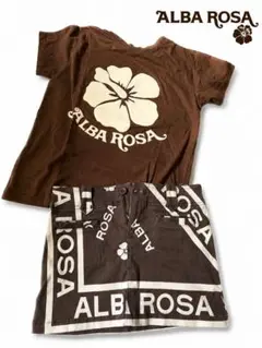 ⭐︎ALBA ROSA⭐︎Tシャツ ミニスカート ２点セットのサムネイル
