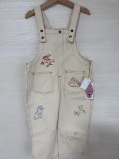 しまむら　softcheese オーバーオール　110