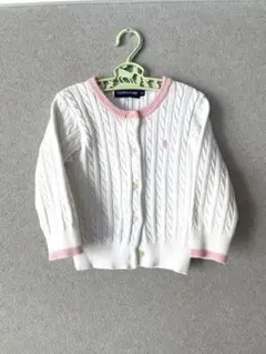 Ralph Lauren ケーブル編みカーディガン 80