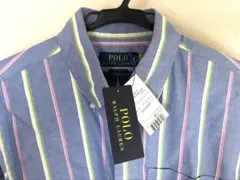 POLO RALPH LAUREN ストライプシャツ 長袖　M（us.S）サイズのサムネイル