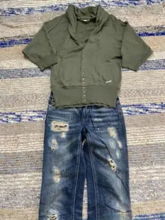 ディーゼル　ドルマンニットカーディガン