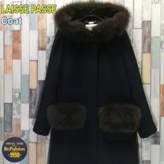 LAISSE PASSE　レッセパッセ　コート　フォックスファー　ロング丈のサムネイル