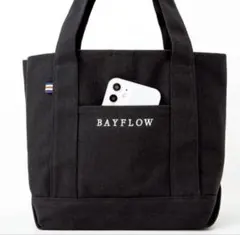 BAYFLOW トートバッグ ブラック☆
