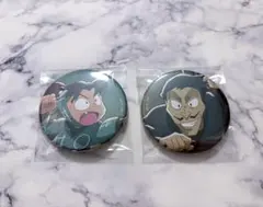 忍たま乱太郎　缶バッジ　摂津のきり丸　山田伝蔵