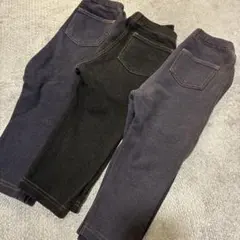 ユニクロ　レギンス80 ３枚セット