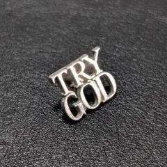TIFFANY TRY GOD ピンバッジ silver ティファニー - メルカリ