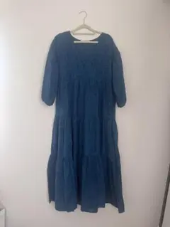 niko and ... ロングワンピース サイズ4 ブルー