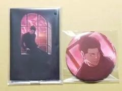 【夏油傑】セガラッキーくじ　呪術廻戦　群青・落日　D賞 アクスタ　G賞 缶バッジ