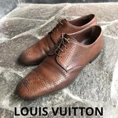 美品 LOUIS VUITTON モノグラム ドレスシューズ ブラウン 26.5 - メルカリ