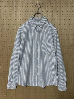 Columbia コロンビア 長袖シャツ ストライプ ボタンダウンシャツ BD