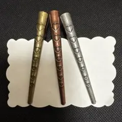 くちばし型ヘアクリップ 3個