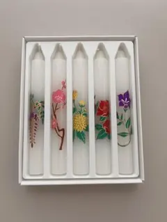 自宅用B級品】絵柄お任せ職人手描き絵ろうそく 28本入 - メルカリ