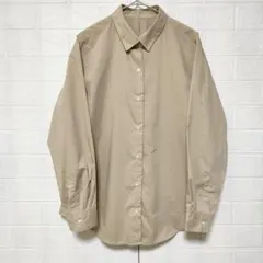 GU ジーユー (S)　2WAY オーバーサイズシャツ