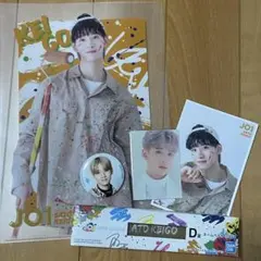 【JO1】佐藤景瑚 トレカ缶バッジネームストラップクリアファイル&フォトカード