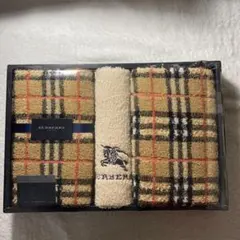 BURBERRY タオルセット チェック柄