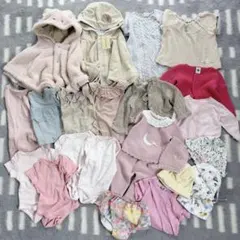 ベビー服(ミキハウス.ラルフローレン.next等)点【まとめ売り】50〜80のサムネイル