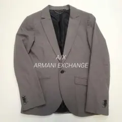 【美品】A/X ARMANI EXCHANGE テーラードジャケット グレー