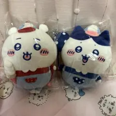 【正規品】★ちいかわワクワクゆうえんち　ぬいぐるみS ちいかわ・ハチワレセット⭐︎のサムネイル