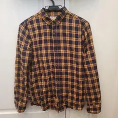 ZARA　チェックシャツ