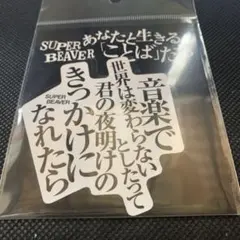 SUPER BEAVER 無限の風 夕焼け赤く染まって そしていつか… - メルカリ