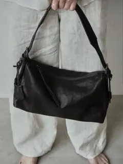 【Llife】COW LEATHER HOBO BAGのサムネイル