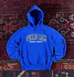 champion チャンピオン カレッジロゴ パーカー ブルー S