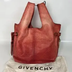 正規品】【45000円程のお品】CHUBBY ラインフリンジトートバッグ／ 赤 