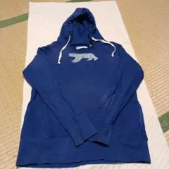 クマプリント フード付きパーカー 1サイズ