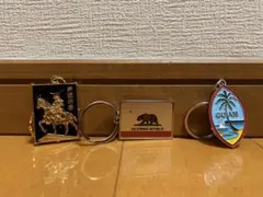 アンティークキーホルダー3点セット