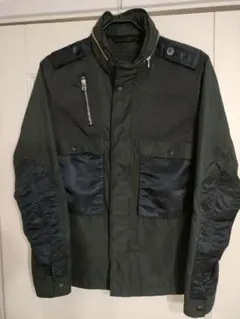 【希少】マリテフランソワジルボー 90s ミリタリージャケット ブラック M 希少】マリテフランソワジルボー 90s ミリタリージャケット