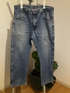 ヴィンテージ【RUSTLER】デニム　古着　海外輸入　ライトブルー　36✖︎29