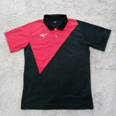 ミズノ ゲームシャツ 62JA0015 メンズ ユニセックス 　サイズL　赤/黒