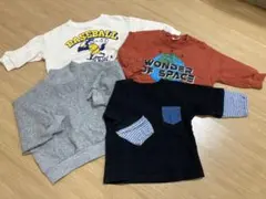 長袖トレーナー　まとめ売り　80㎝90㎝