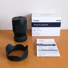 2026年最新】sigma 16mm f1.4 dc dnの人気アイテム - メルカリ