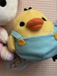 リラックマ カラフルボトム ぬいぐるみ　キイロイトリ