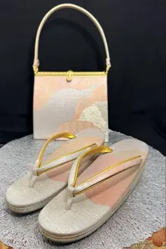 A3 草履バックセット　和装小物　礼装用　結婚式　式典お祝い 成人式