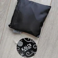 【新品未使用】KALDI エコバッグ To be Happy ブラック